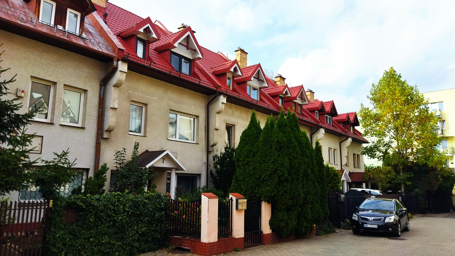 Zdjęcie architektury budynku Budynki mieszkalne